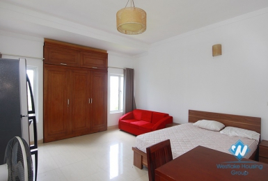 Beautiful studio for rent on 4th floor, 271 D Au Co, Tay Ho, Hanoi
